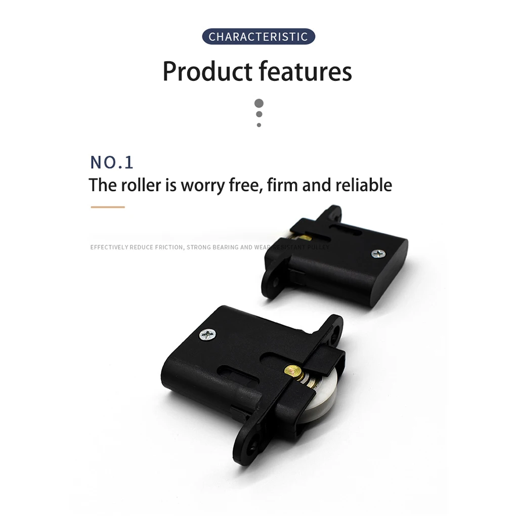 5PCS Sliding Door Roller Pulley Household Wheel Replacement Accessory