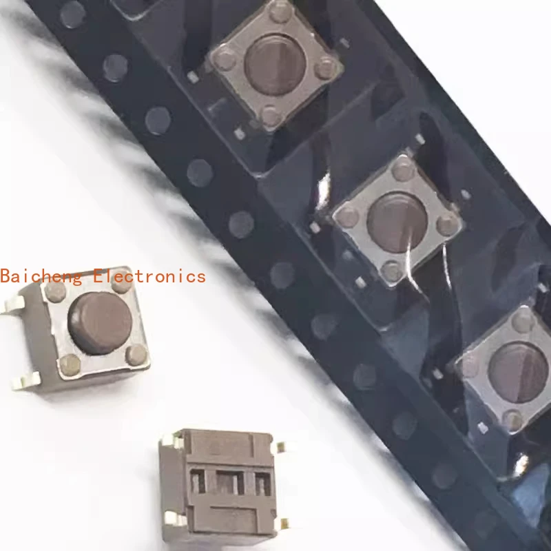 10 قطعة DTSM-62N-V مفتاح زر اللمس 6*6*5 التصحيح القدم مايكرو حركة القهوة الملونة الرأس