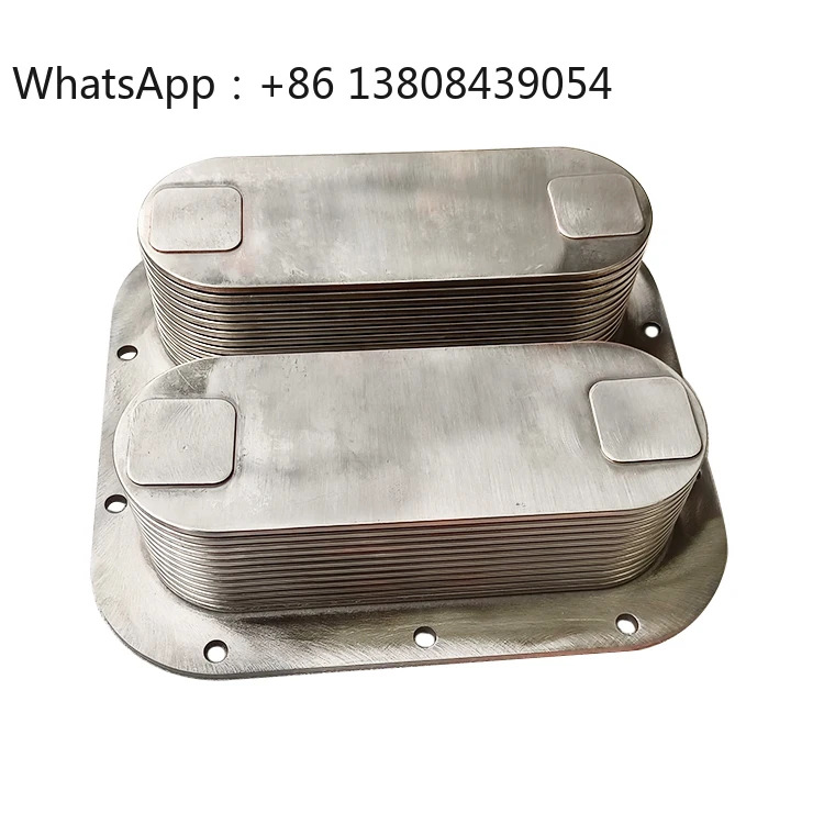 Maquinaria de Construcción de Alta Calidad para Motor Detroit 6V71, Núcleo del Enfriador de Aceite 8547237 71708