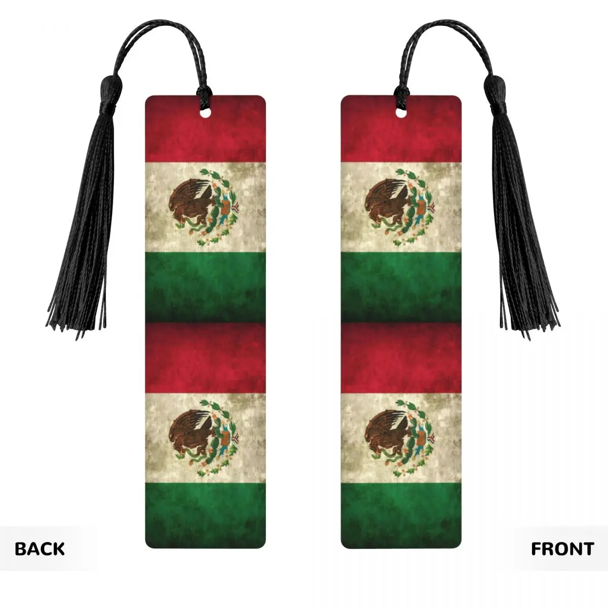 علامة ترقيم الصفحات بمشبك كتاب علم المكسيك اللطيف - إشارة مرجعية مع حامل صفحة شرابة هدايا لملحقات القراءة للطلاب #2