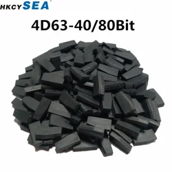 HKCYSEA 10/50/100 szt., wysoka jakość! 4 d63 40/80bit ID63 ID83 TP33 czysty ceramiczny Chip transpondera do Ford Mazda kluczyka Lincoln