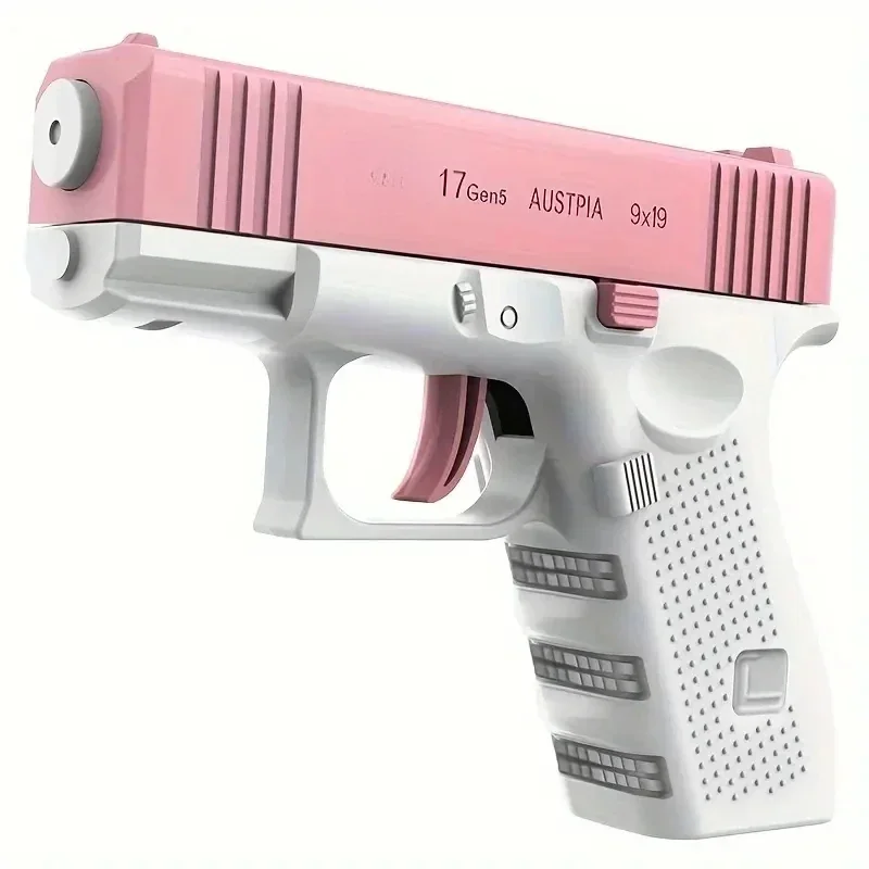 Pistola per stoccaggio dell'acqua per bambini Pistola da tiro Giocattolo automatico estivo Gioco all'aperto Sport acquatici Giocattoli da spiaggia per bambini Ragazzi Ragazze Adulti