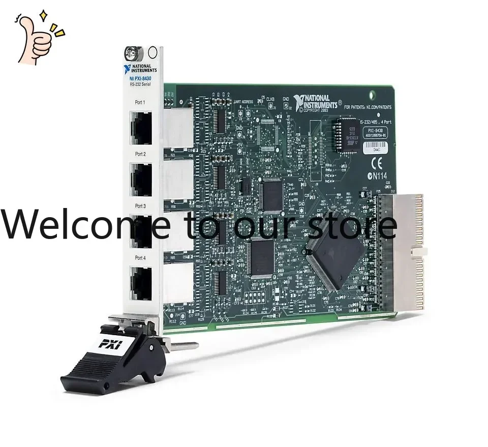 2026 American NI PXI-8430/4 (RS232) PXI Serial Card 778983-01