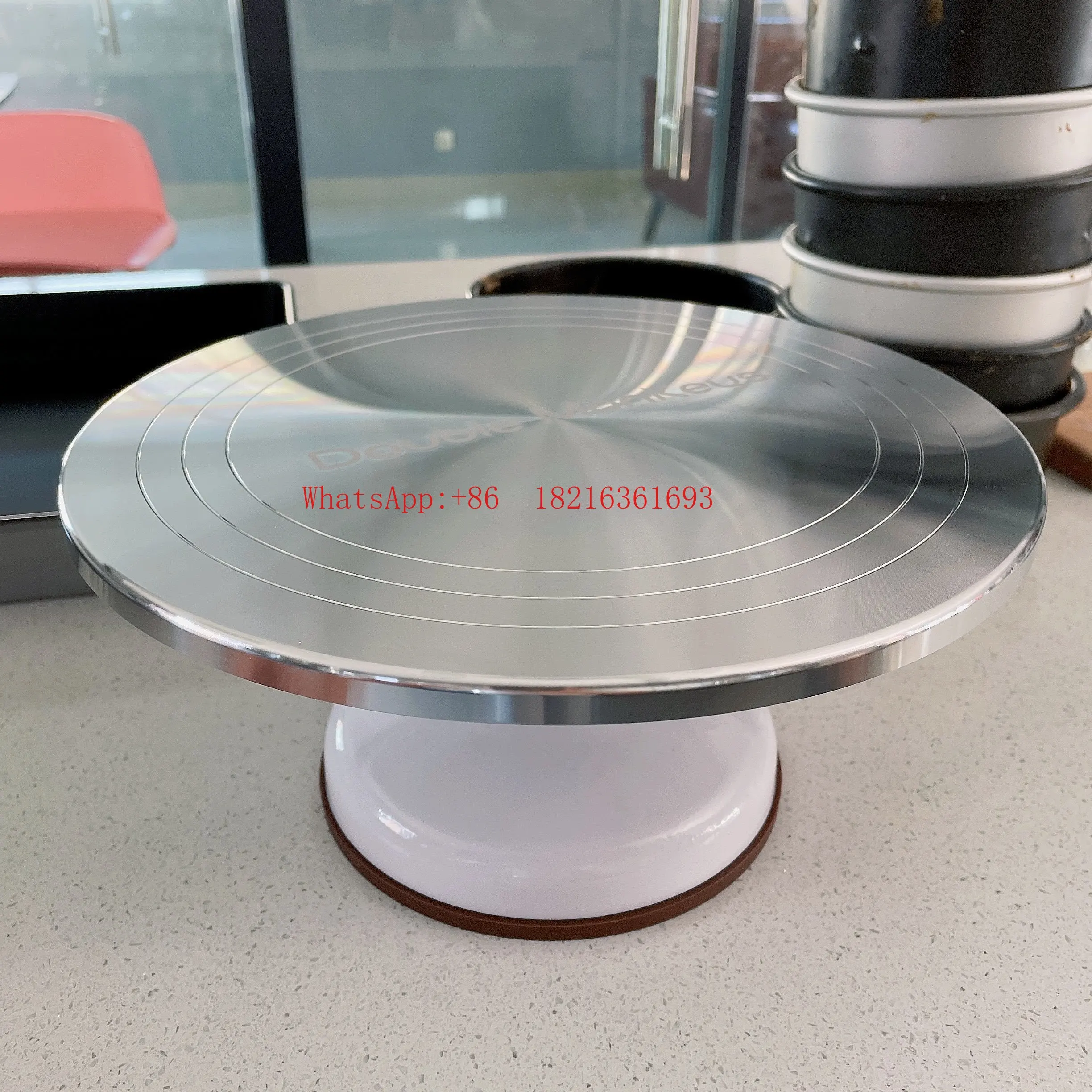 Decoration Turntable for Making Birthday Cake Turntable, Specialized Tool for Home Baking, Commercial Turntable