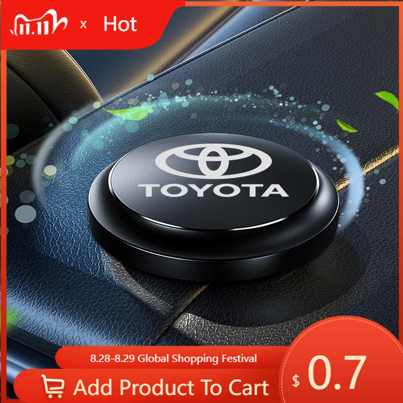 

Fot Toyota 2026, новый автомобильный освежитель воздуха для салона, зажим для вентиляции, диффузор для кондиционера, твердый для Toyota Hilux Crown TRD chr Coro