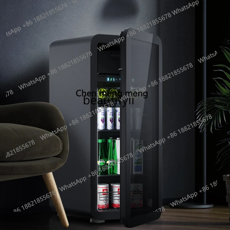 Modern Double Temperature Frozen Refrigerated Cabinet Household Ice Bar Living Room Refrigerator Ice Bar Beverage Refrigerator