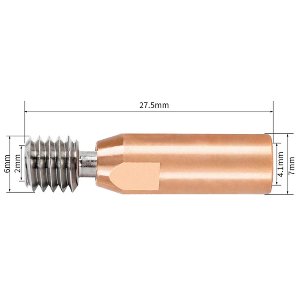 

3Pcs Mellow All Metal Bi-Metal CR10-Crazy Heat Break Throat For Ender 3 V2 Ender 5 CR-10S Pro Hotend For 3D Printer