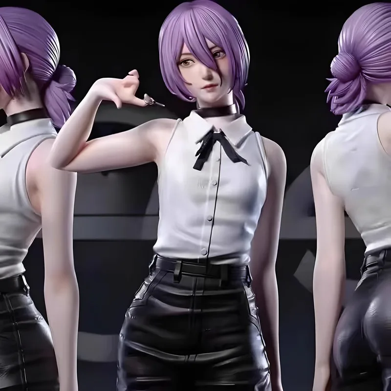 30CM Chainsaw Man Devil Reze Action Figures Anime Model Kit Desktop Ornament Cute Girl Trendy Toy Surprise Statue Exquisite Gift