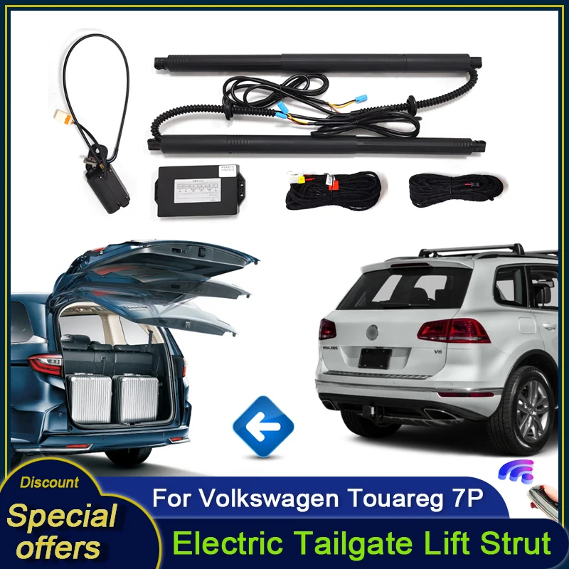 For Volkswagen VW Touareg 7P 2010~2018 Car Electric Tailgate Tail Gate Strut Vehicle Power Rear Door Lift System Kit for Trunk