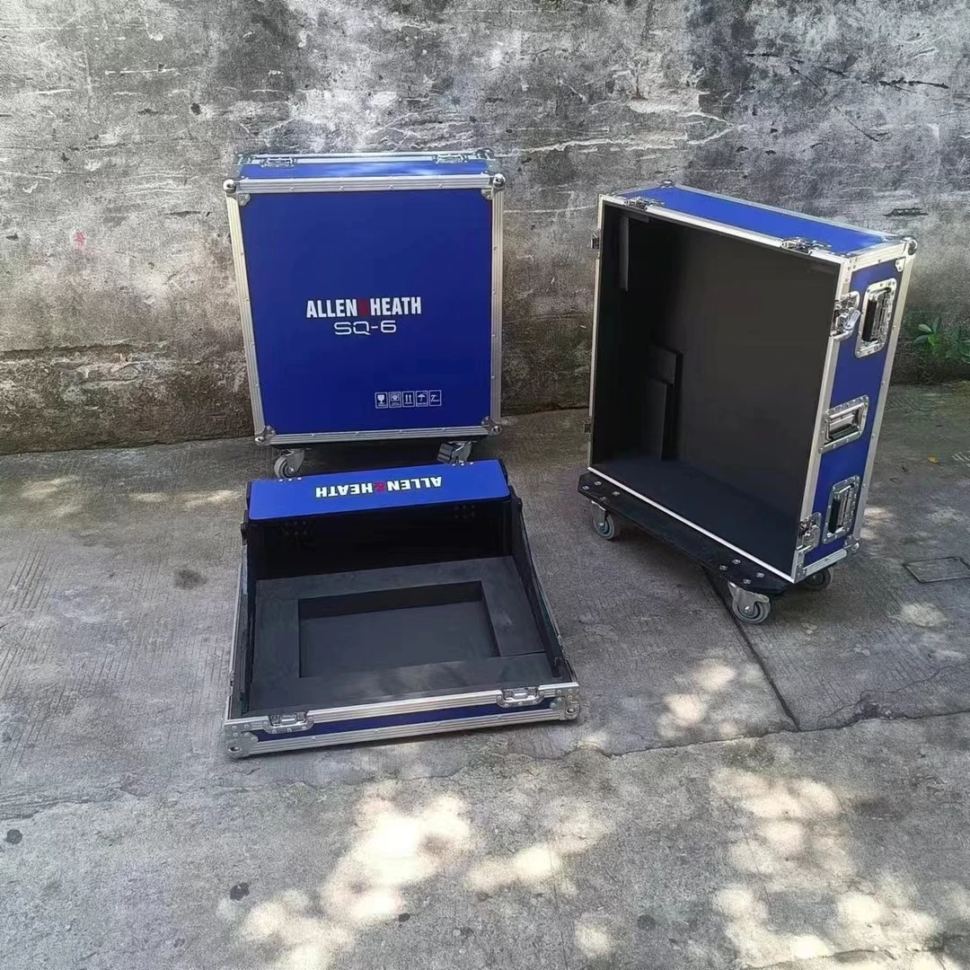 Allen Heath SQ6 Mixer Flight Case حماية جانبية ألوان متعددة لمعدات DJ