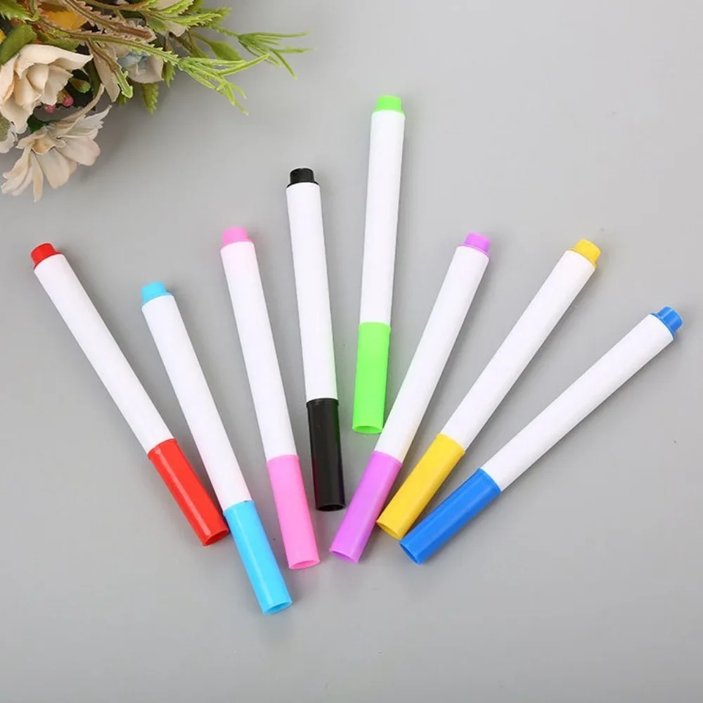 5/8 Colors Art Painting Markers Pens Erasable Colorful Whiteboard Marker Water-based DIY Crafts Multicolor Markers Pens Set