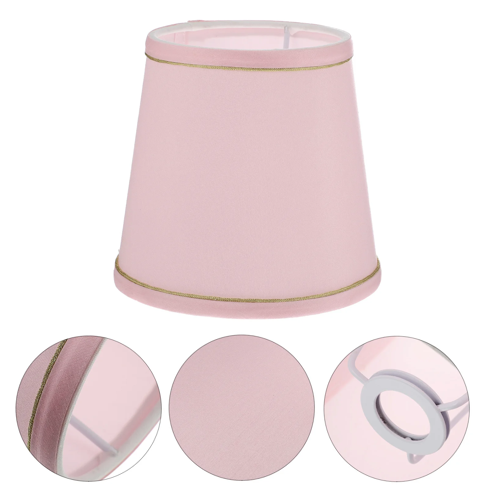 

1Pcs Cloth Lampshade Modern Fabric Lamp Cover for Home Office Bedroom Wall Floor Ceiling Light Decor Lightweight Shade Cover