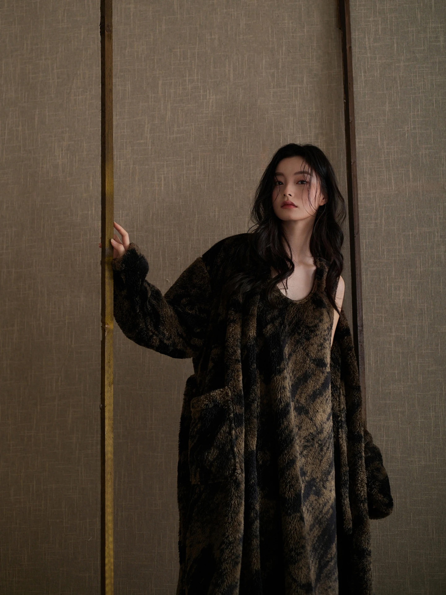 thiened-coral-fce-robe-femmes-hiver-sle-maison-vetements-antistatique-flanelle-chemise-de-nuit-batobe-deux-pieces-ensemble-homewear