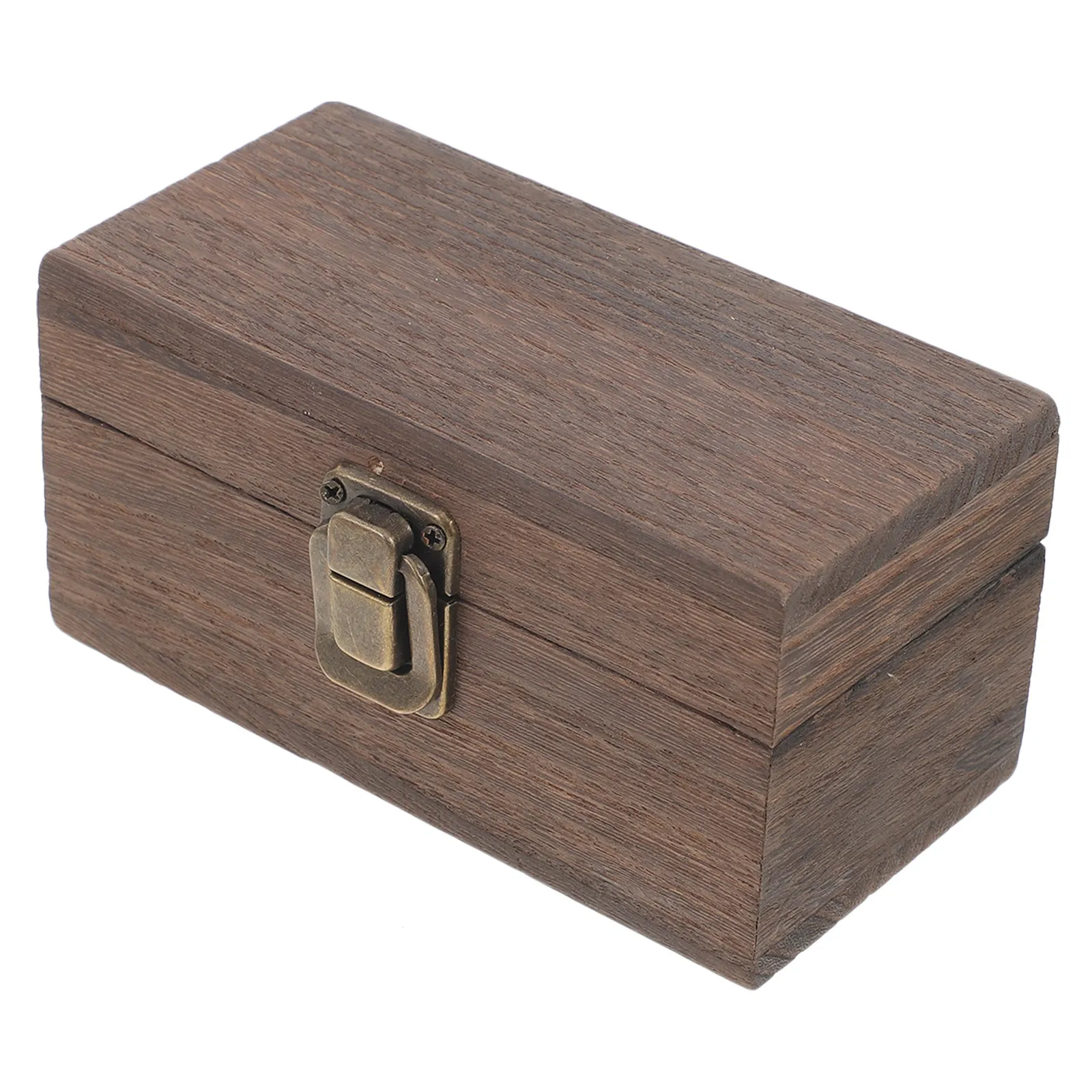 

Wooden Jewelry Box Retro Vintage Storage Container for Earrings Necklaces Bracelets Pendants Anklets Trinkets Keepsakes