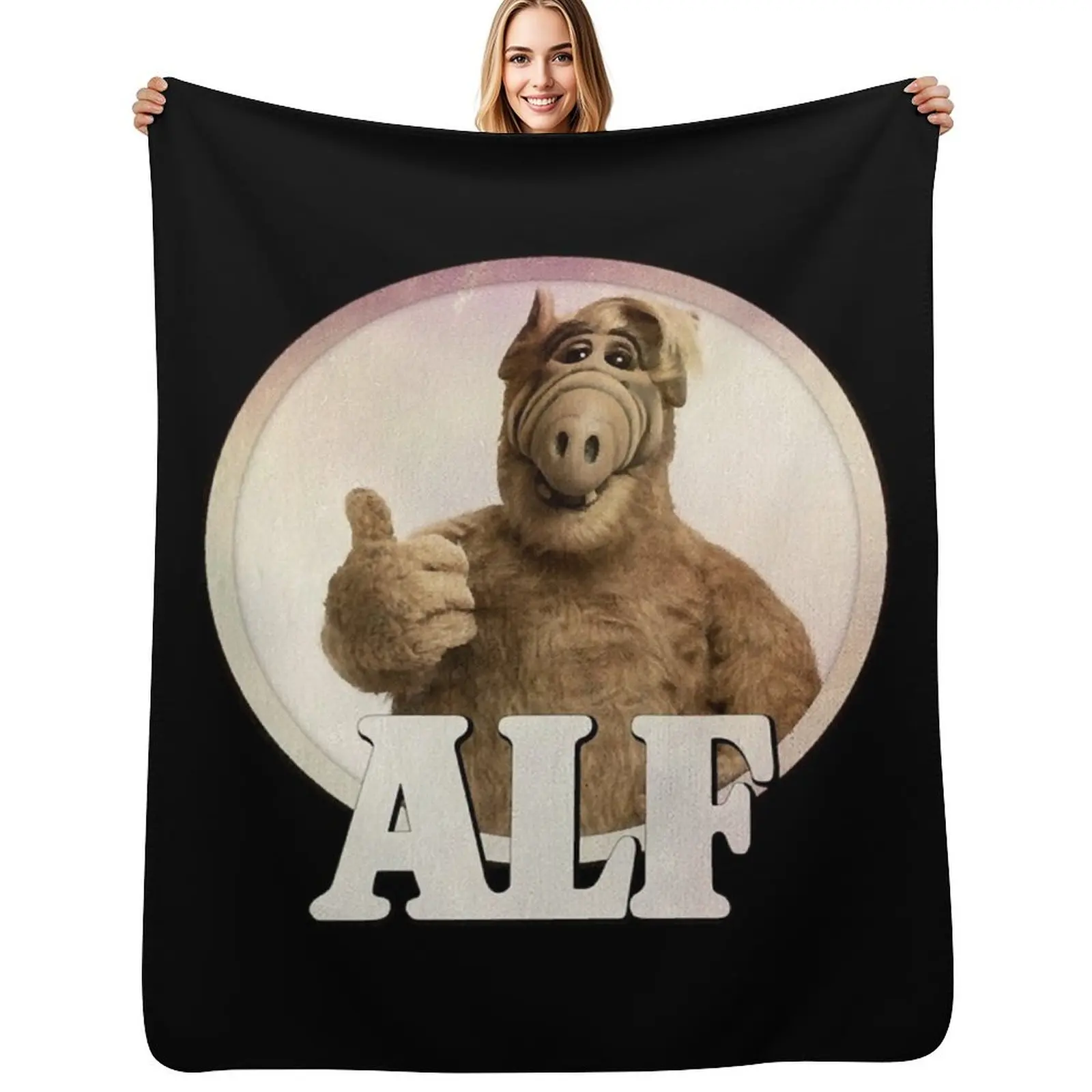 

ALF Throw Blanket manga Luxury heavy to sleep Camping Blanket