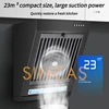 380 mm Mini-Einzelmotor-Küchenhaube, Haushalt, Mietzimmer, seitliche Absaugung, Küchenventilator, Ablufthaube, Energieeinsparung 4
