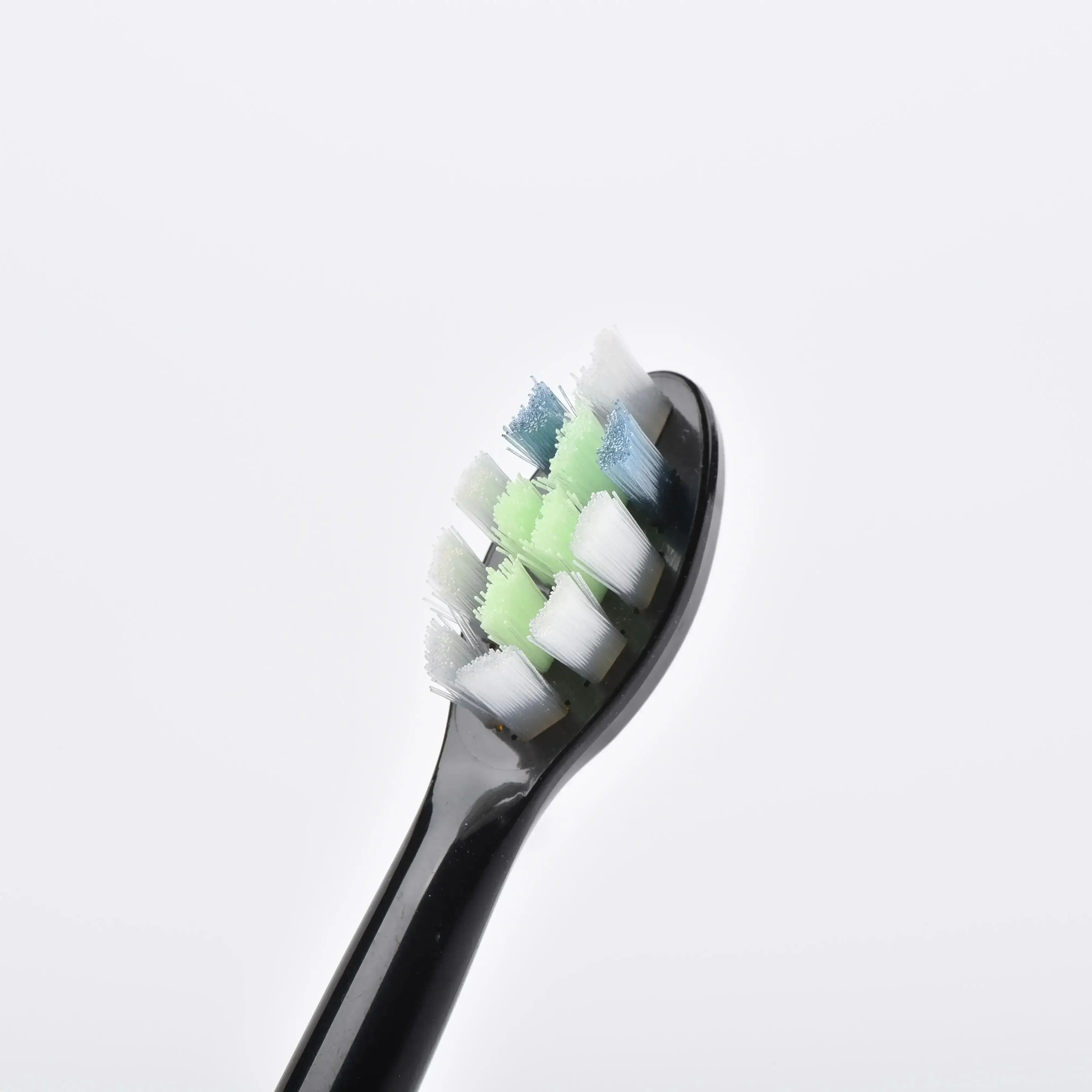 필립스 소닉케어 교체용 전동 칫솔 헤드, 성인용 고밀도 칫솔모, 검은색 식재, 4 개, 8 개, 12 개, 20 개