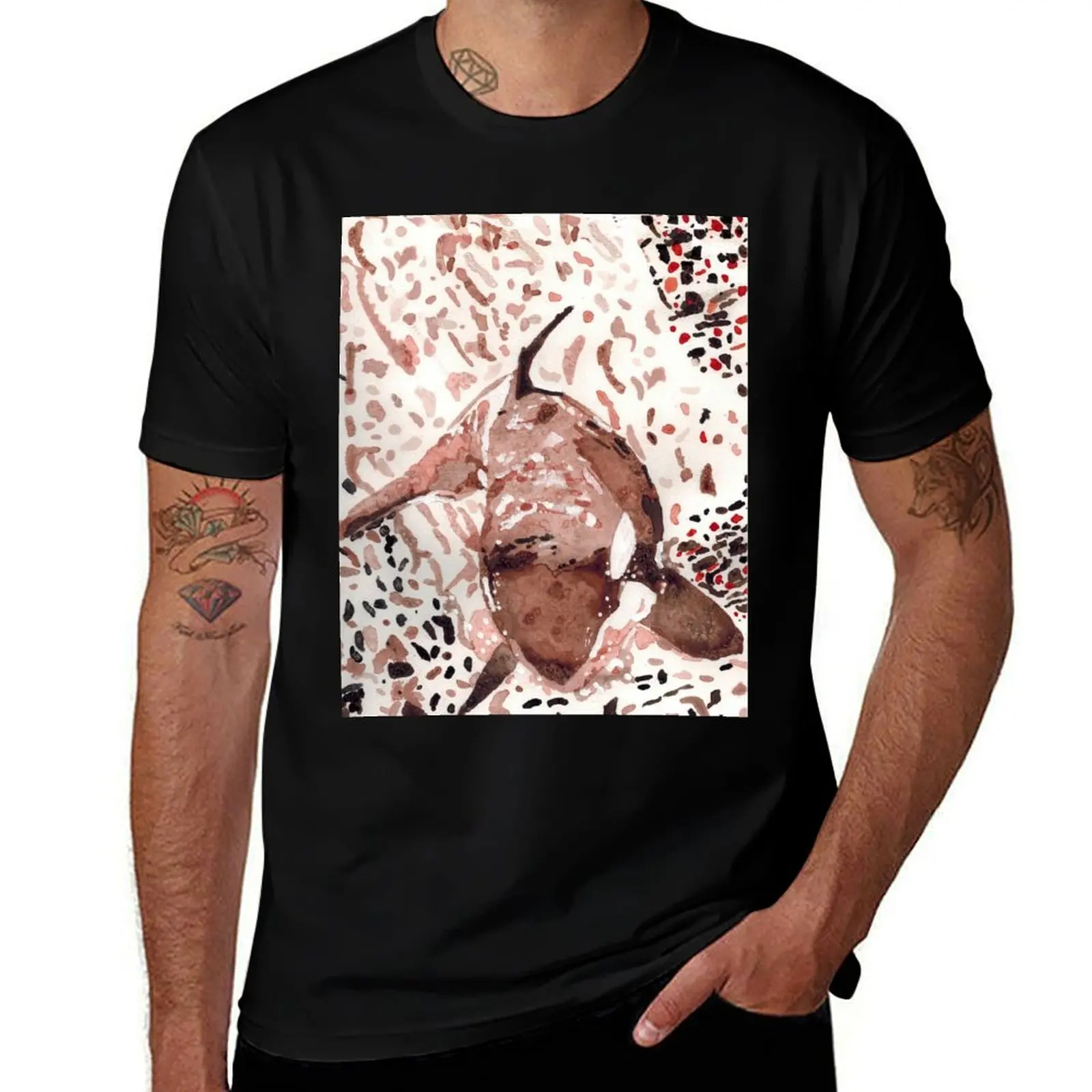 

Killer whale T-Shirt hippie clothes valentines clothes T-shirts for men cotton