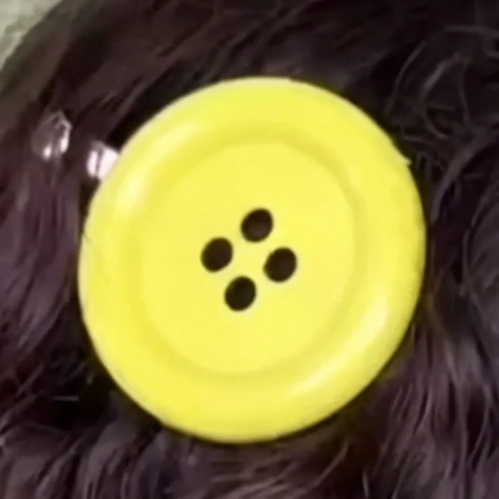 Cute Oversized Button Hair Clip Y2K Candy Color Hairpin Kawaii Side Clip Sweet Girl Hair Accessories for Women Girls Daily Party