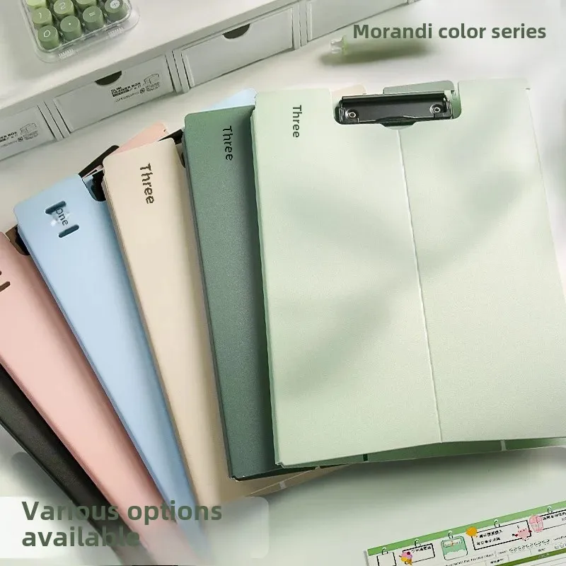 Multi-functional A4 File Folder Known As 'Standing Board Clip' Office Document Holder Business Contract Pad Board High Aesthetic