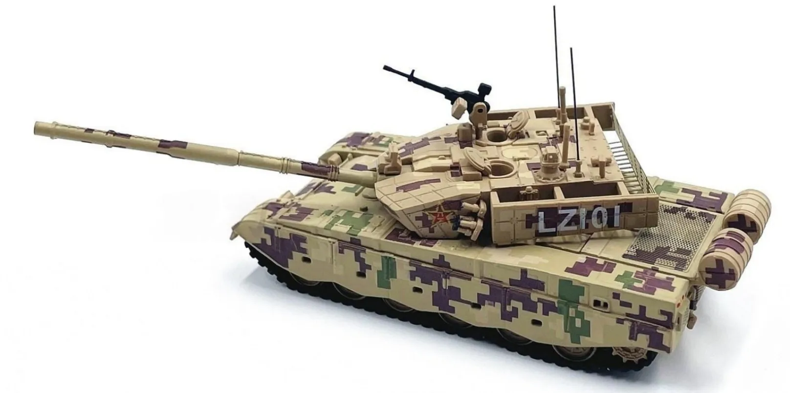 1:72 China Type 99A Main Battle Tank Model Desert Digital Camouflage Alloy Metal Simulation Collectible Gift Ornament Finished