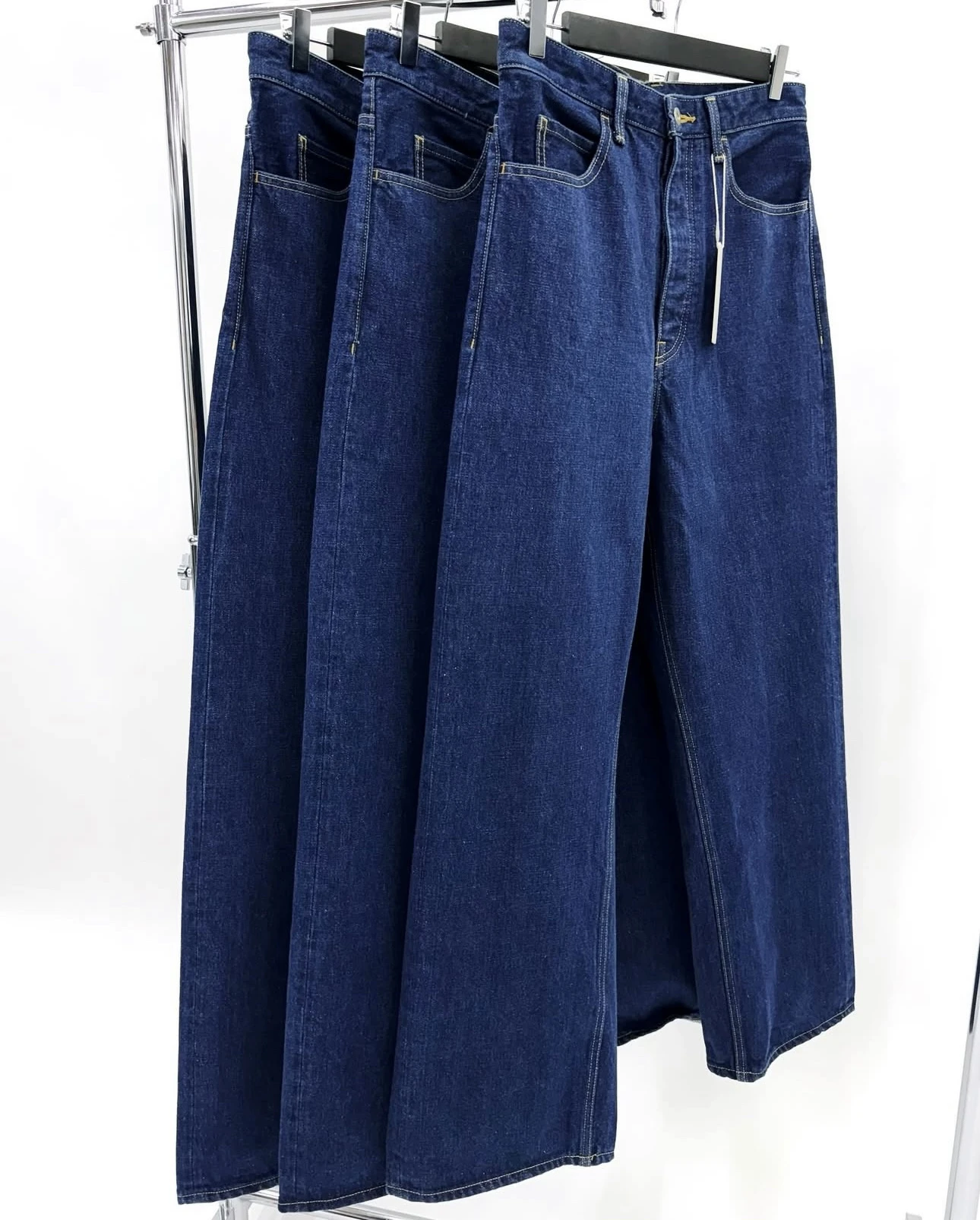 

Vujade 009 Drop2 Wes Original Blue Cow Red Ear Kenijima Red Vibe Straight Leg Jeans Soft Comfortable mid High Waist for ...