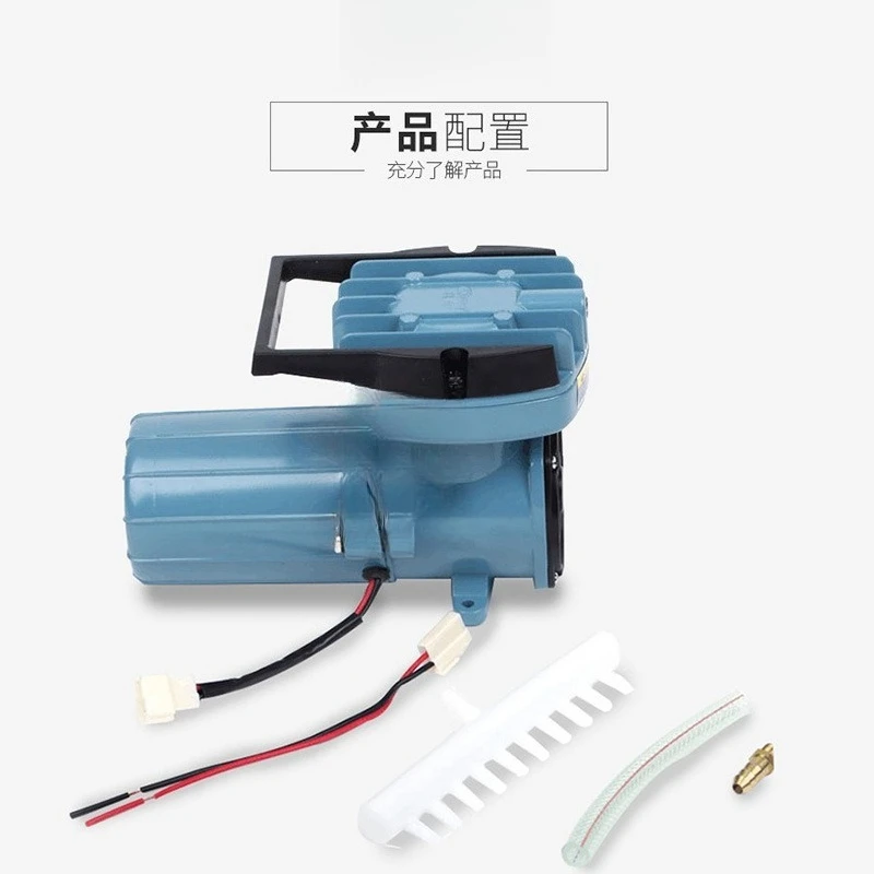 Portable Oxygen Air Pump Support  Vehicle Battery Aerator For Seafood Transport Live Fish Farm Outdoor Fishing Breeding Work