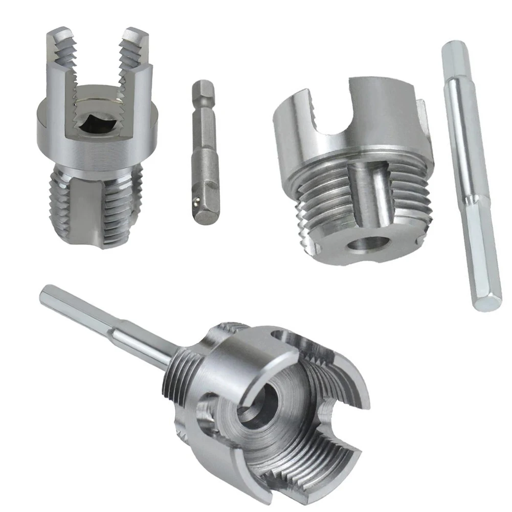 Home Improvement Plumbing Threader Efficient Cutting Tool Internal External Threading Professional Plumbing Tool