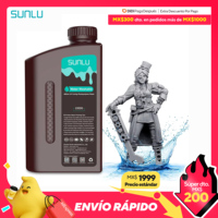 SUNLU Water Washable 3D Printing Resin 405 Low Odor High Precision Fast Curing for LCD 3D Printer Photopolymer Standard Resin
