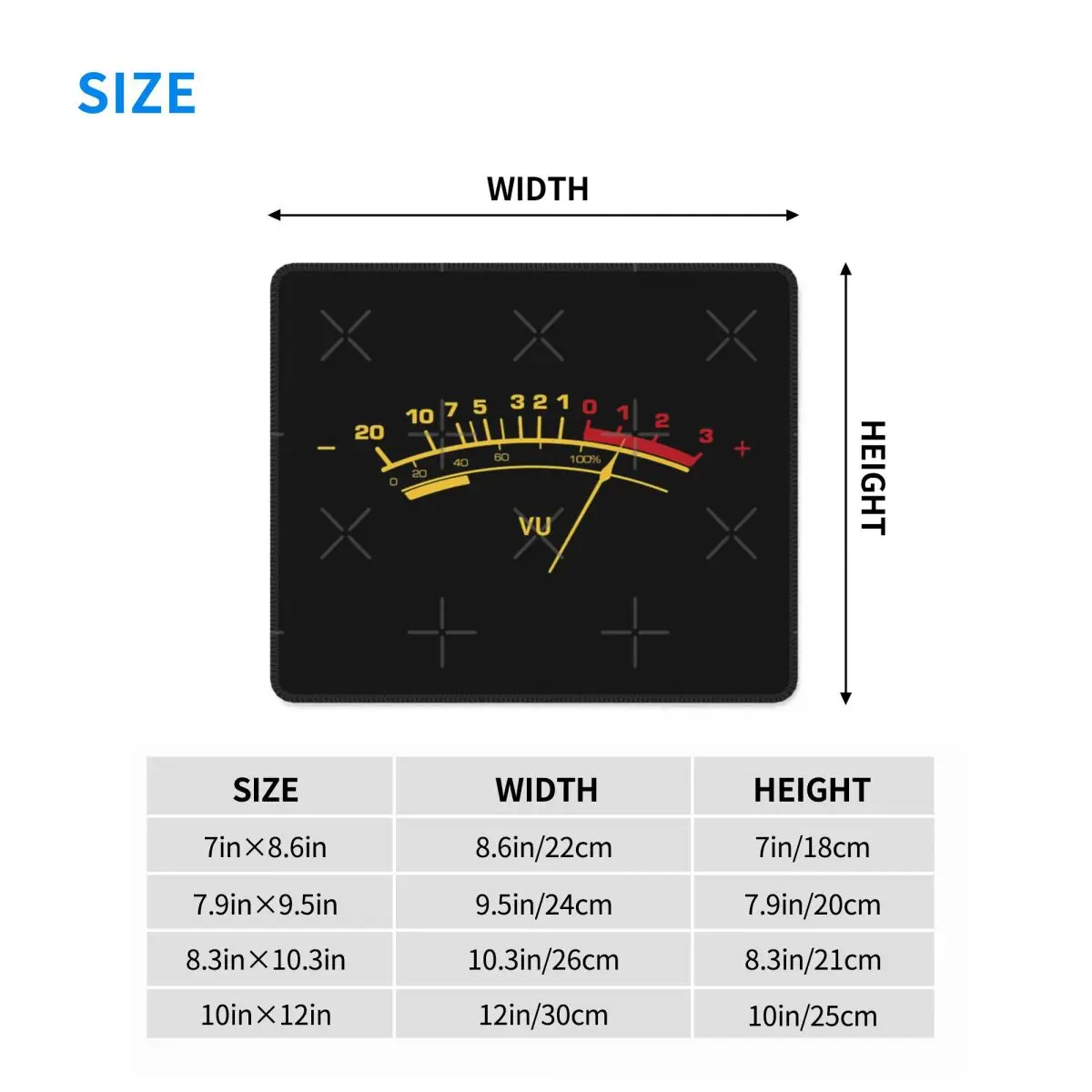 Резиновые накладки для клавиатуры Technics VU Meter
