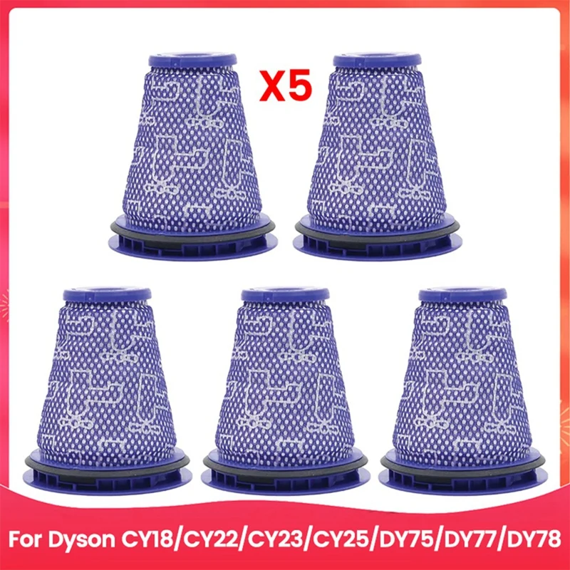 A44F-5 قطعة ملحقات فلتر المكنسة الكهربائية لدايسون CY18 CY22 CY23 CY25 DY75 DY77 DY78 قطع غيار المكنسة الكهربائية