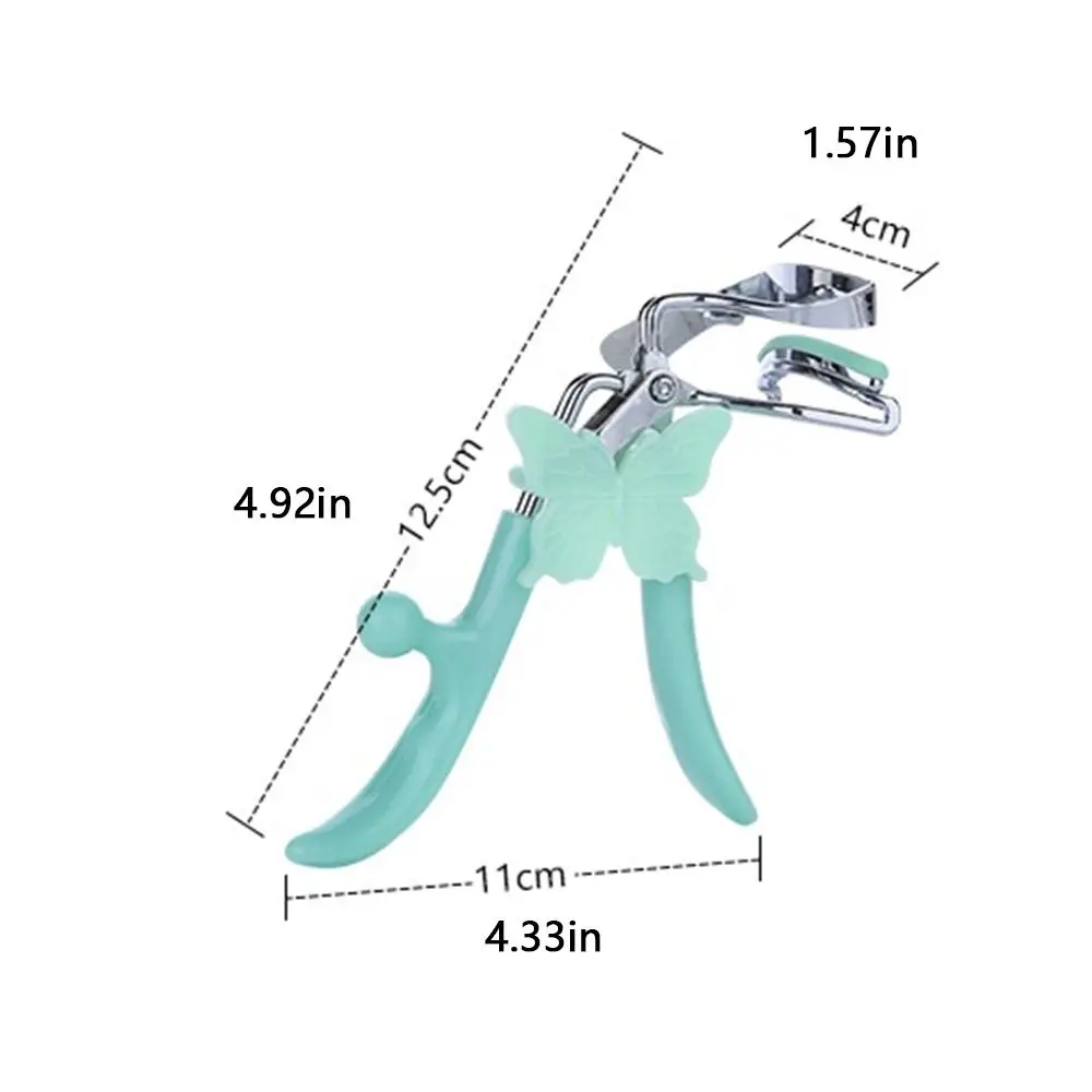 Pinzas para pestañas con diseño de mariposa, rizador Natural, rizador de pestañas de girasol de larga duración, elevador de pestañas creativo, Clip elevado