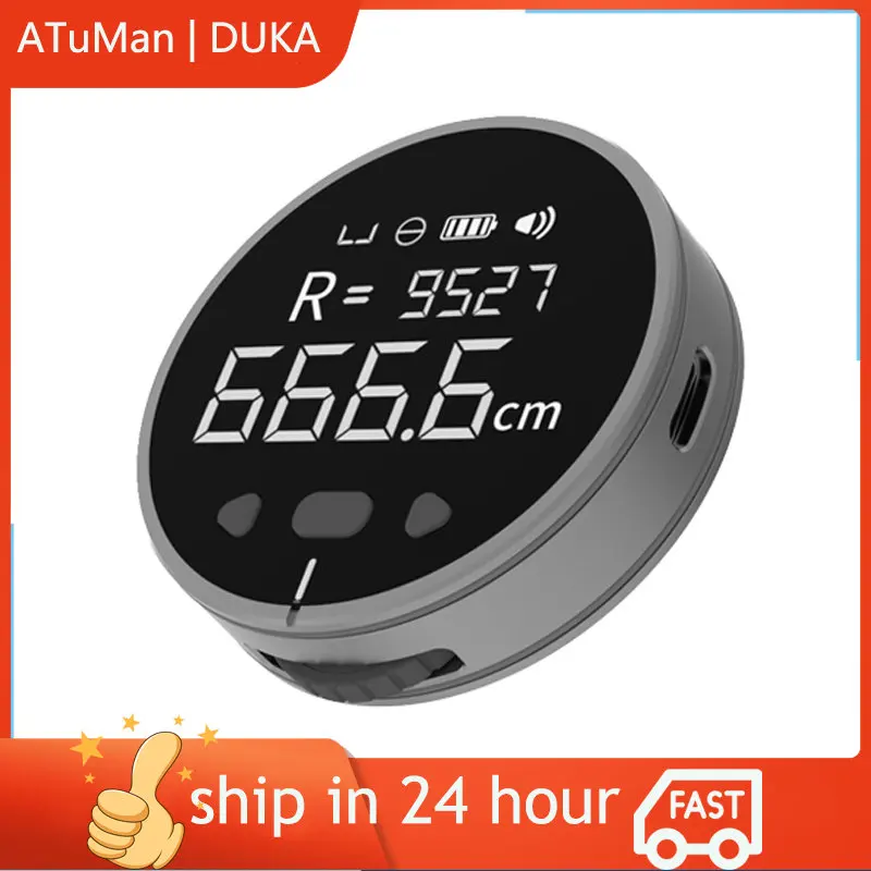 

DUKA ATuMan Q Electric Ruler Distance Meter Tape HD LCD Screen Ruler Tools Tape Measure Curve Irregular Object