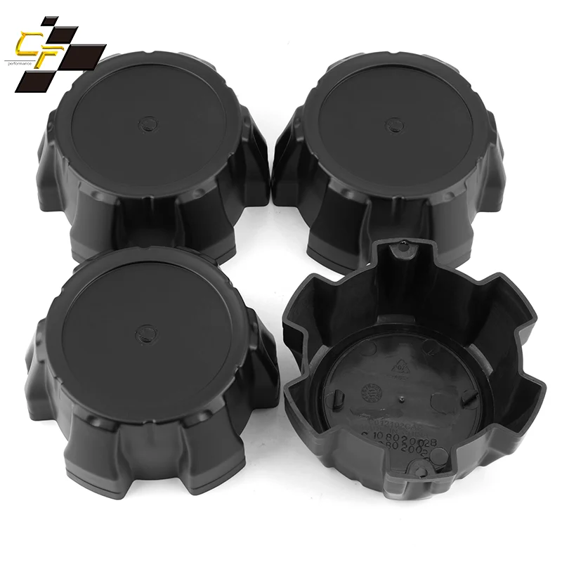 4pcs 138mm/5.43in 85mm/3.34in Center Cap Cover Wheel Hub for #C101711 #C612102CAP #C10802002B #C10802002C Vehicles Matte Black