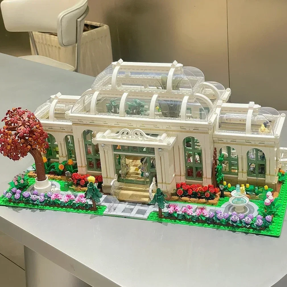 2025 NEUE Ideen Der Botanische Garten Modell Bausteine Street View Ziegel DIY Spielzeug Für Kinder