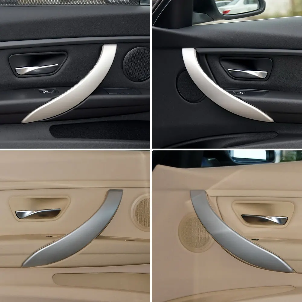 Car Interior Door Handle Pull Cover Accossory For BMW 3 4 Series F30 F31 F32 F33 F34 F36 318 320 328 330 335 420 425 430