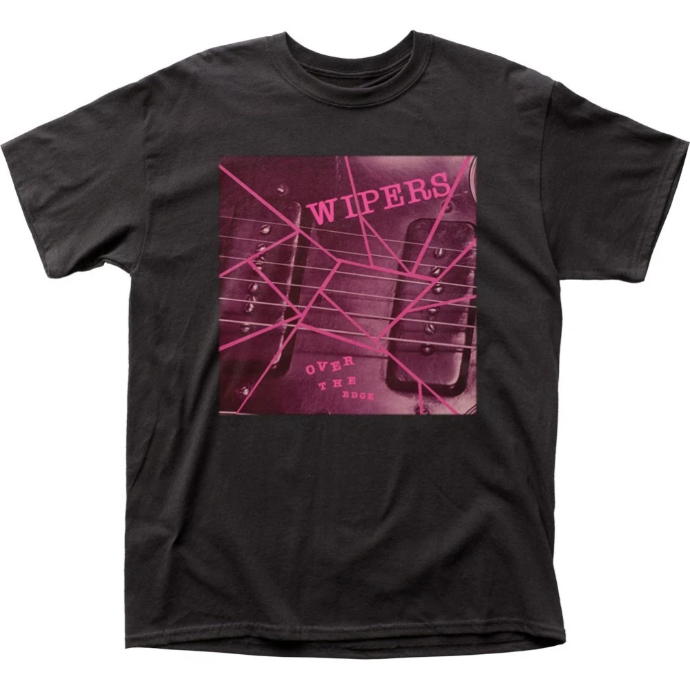 Wipers Over The Edge Men's T-Shirt, Classic Music Concert Rock Band T-Shirt, Pure Cotton All-Season Streetwear Shirt