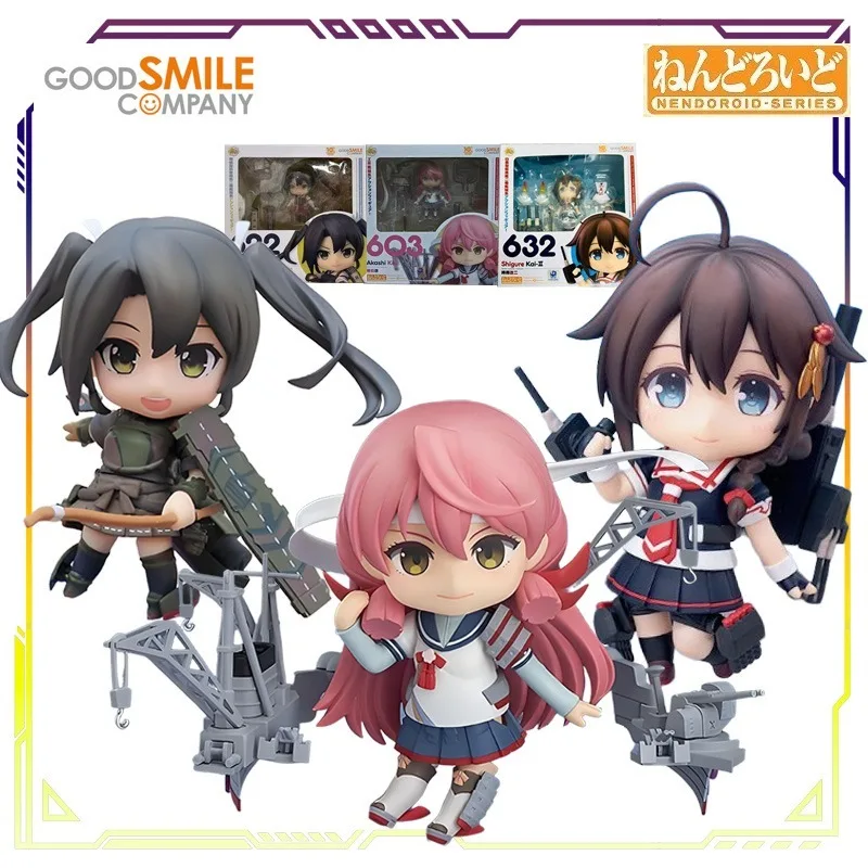 

GSC Original Nendoroid Fleet Collection Series Time Rain Change II\Ruihe Changed Anime Action Figure Model Toys Gifts Fo Boys
