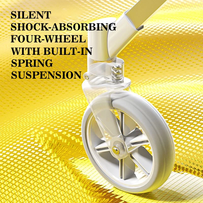 Poussette pour animaux de compagnie 3 en 1, système de voyage multifonctionnel pour animaux de compagnie, cadre pliable en aluminium à 4 roues et doublure amovible