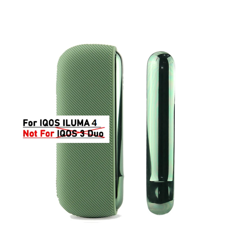 Silicone Protective Case + Side Cover for IQOS ILUMA High Quality Protective Cover for IQOS 4 ILUMA Case Outer Accessories