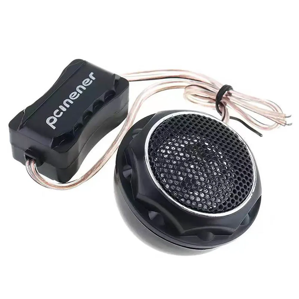 140W TS-T280 12V High-Efficiency Lightweight Mini Dome Tweeter, Built-In Frequency Divider Connector in Car Audio System