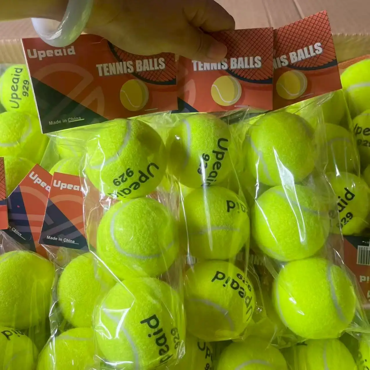 3-9Pcs High Elastic Training Tennis Balls Durable Practice Ball for Sports Class Daily Tennis Training Exercise