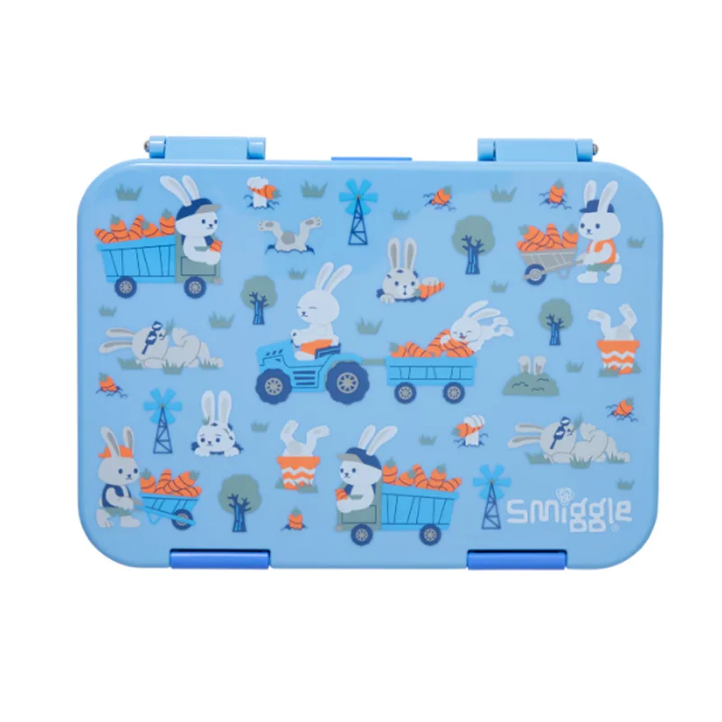 Genuine Australian Smiggle Lunch Box Food Grade Tritan Snack Lunch for Elementary School Students Spring and Autumn Picnic Gift
