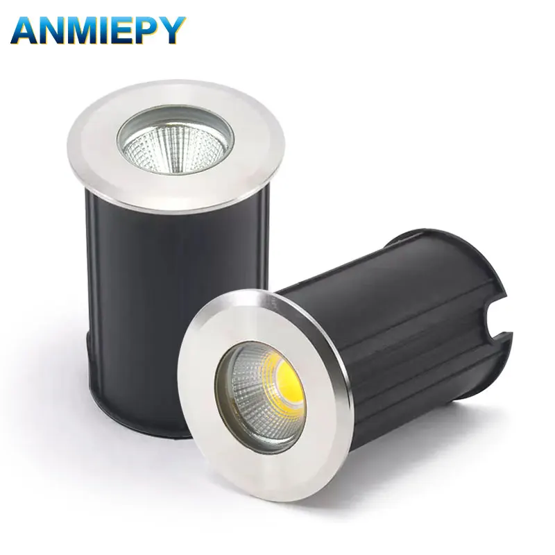 Waterproof led light garden underground 3W 5W 7W 9W IP67 Outdoor Buried Garden Path Spot Recessed Inground Lighting DC12V-24V