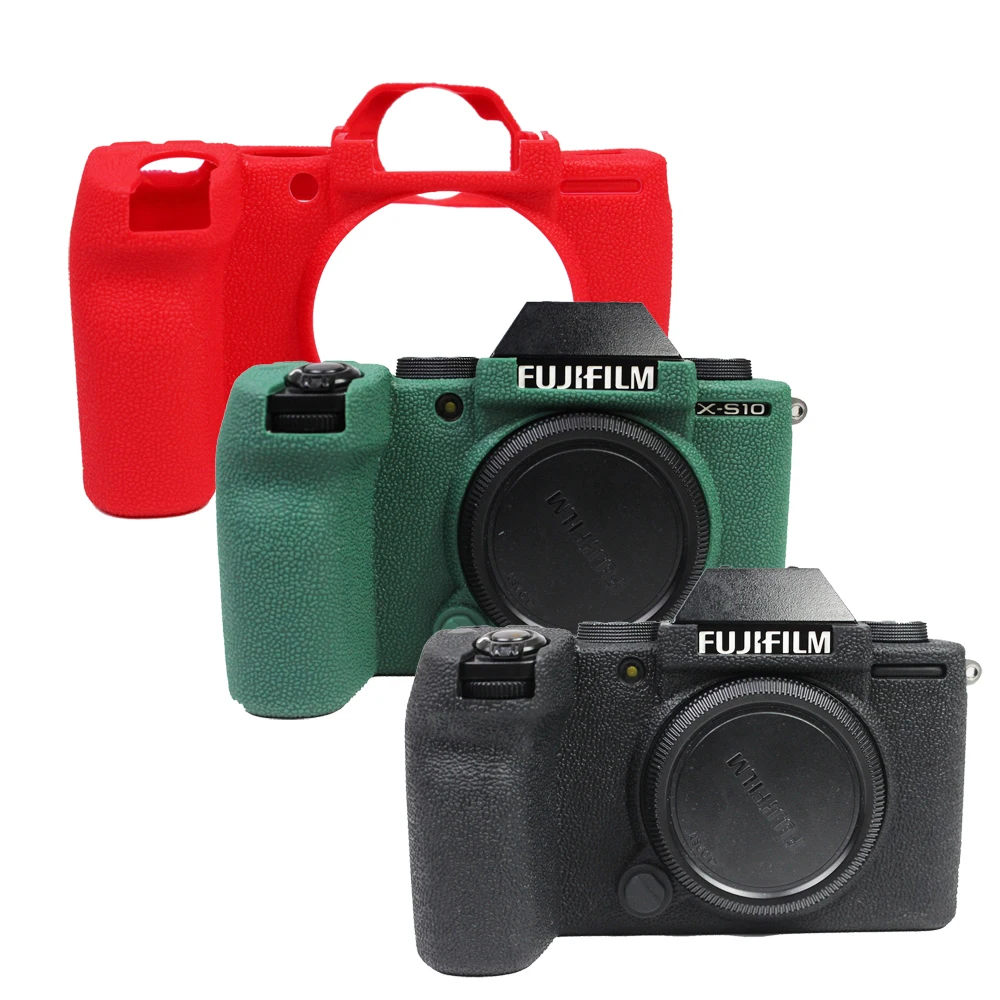 Nice Soft Camera Video Bag Silicone Case For  Fujifilm X-S10  XS10 single-body micro-single VLOG camera