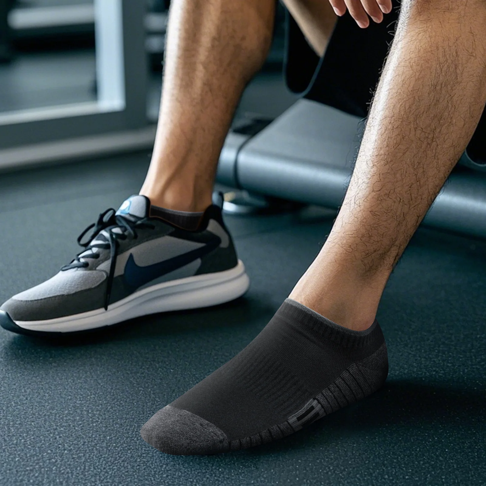 جوارب YUEDGE للكاحل من الفسكوز الخيزران للرجال والنساء، قابلة للتنفس ومضادة للرائحة للاستخدام اليومي، جوارب رياضية منخفضة القطع