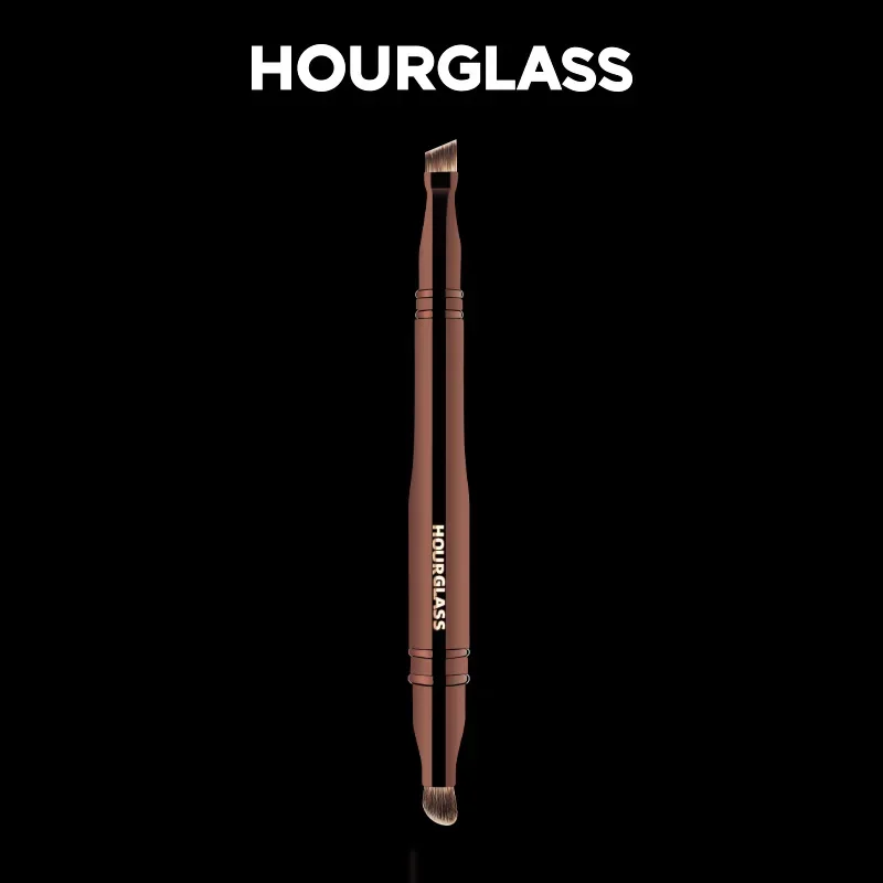

Кисть для макияжа Hourglass - №25, многофункциональная кисть с четырьмя наконечниками для консилера, теней для век, бровей и подводки для глаз.