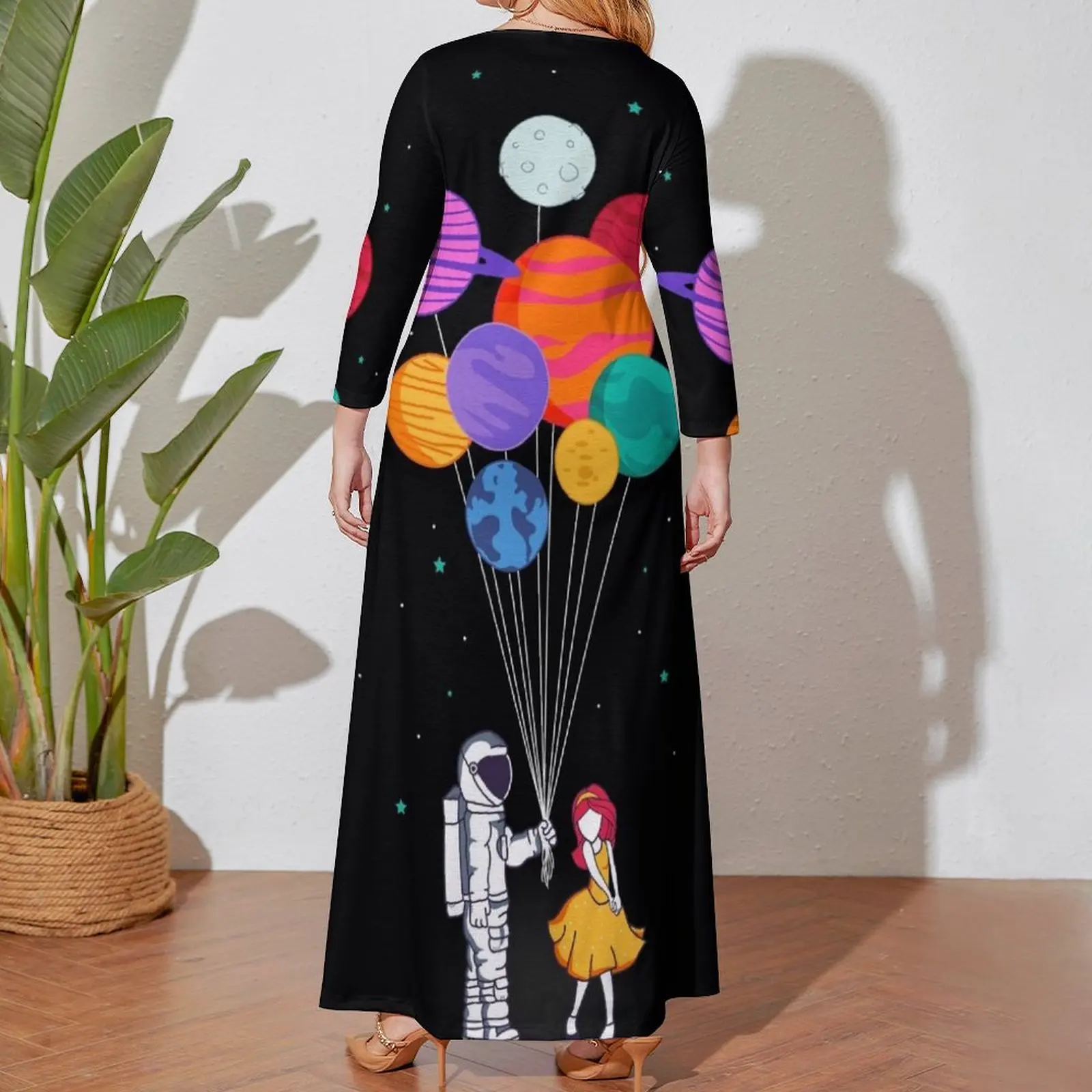 Pour Vous, Robe Longue à Manches sulfpour Femme, Tenue de Bal d'Été