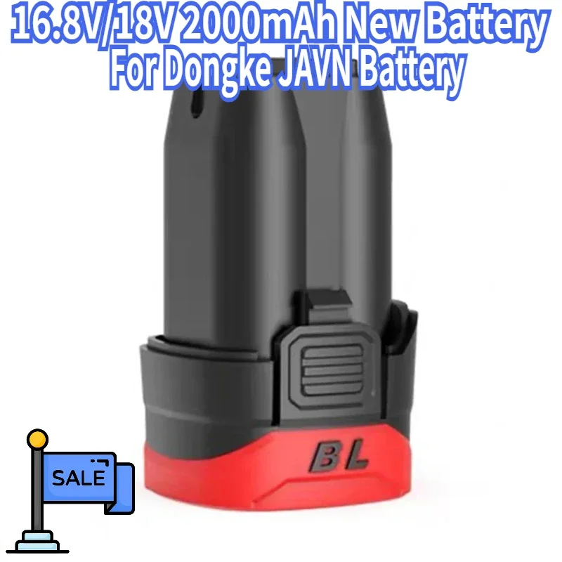 16.8V/18V 2000mAh New Battery for Dongke JAVN Battery, Brushless Small Steel Gun, Starter, Brushless Lithium Battery Starter