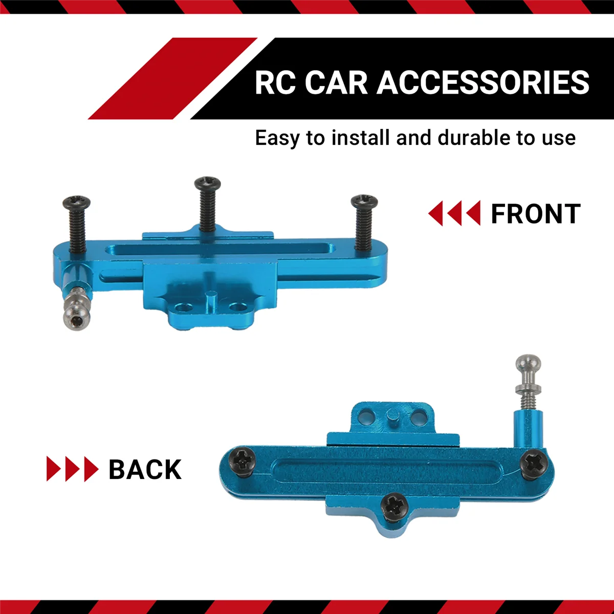 Новинка для Wltoys 12428 12423 Feiyue FY-03 RC, обновленные металлические детали 12428-0010, соединительная деталь рулевого управления, позиционирующее сиденье